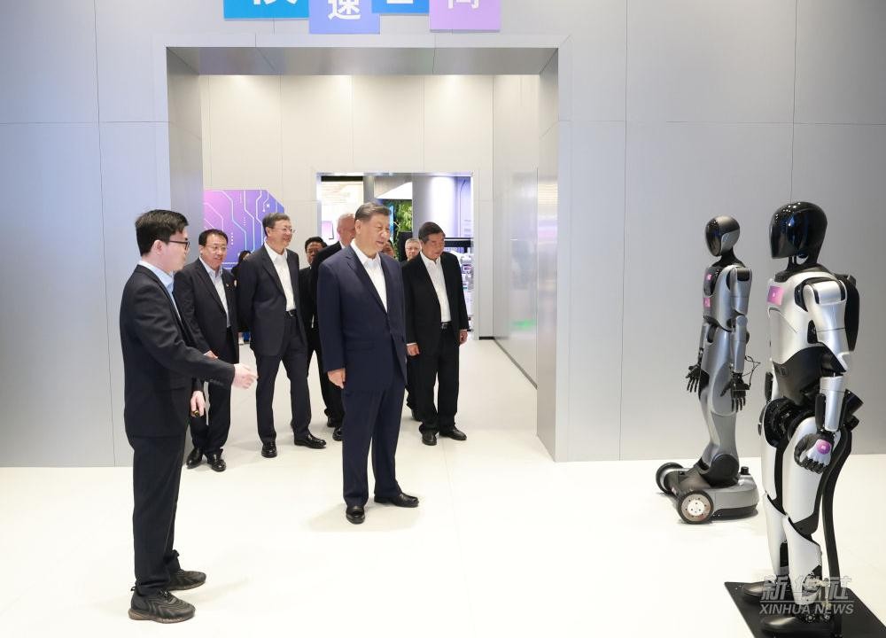 習近平總書記到上海調研，bbin寶盈代表具身智能行業匯報進展